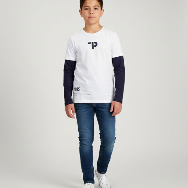 Polo Jovencito Dybala Blanco Optico