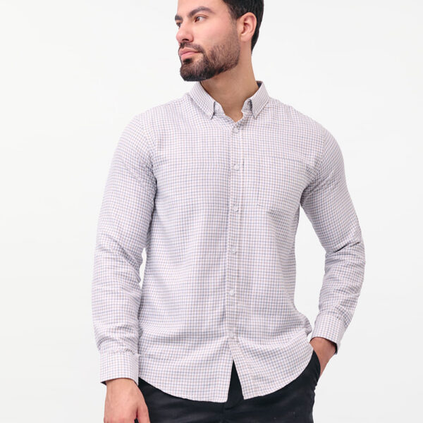 Camisa Hombre Piedro Mostaza Honey