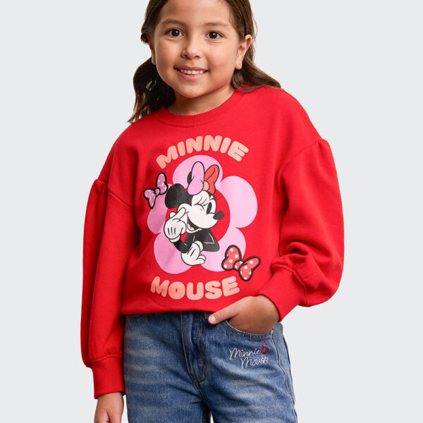 Polera Niña Valentina Rojo Prince