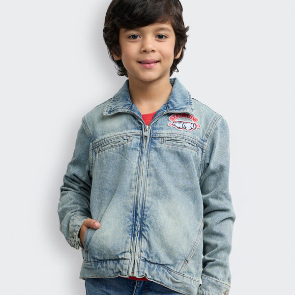 Casaca Niño Mark Dirty Wash