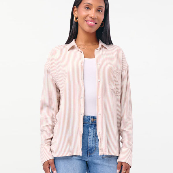 Blusa Mujer Ania Beige Tannin