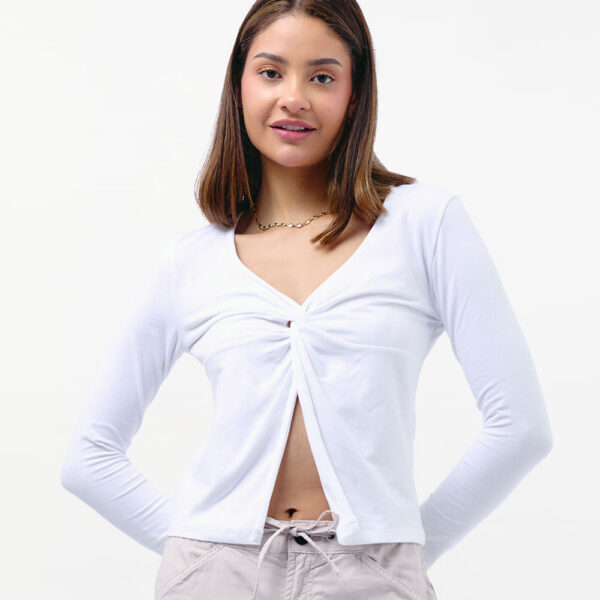 Polo Mujer Analy Blanco Optico