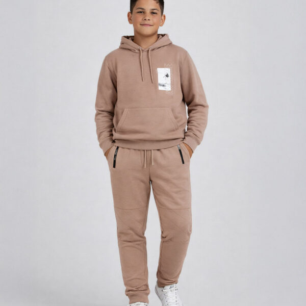 Polera Jovencito Tony Marrón Claro