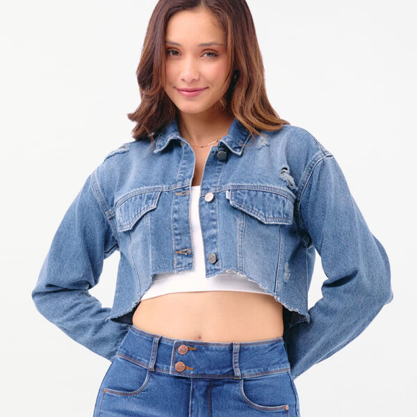 Casaca Mujer Tiana Total Faded Melange