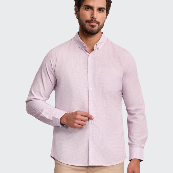 Camisa Hombre Piedro Morado