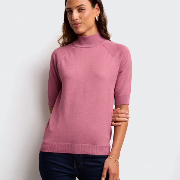 Chompa Mujer Valentina Sol3 Malva Deco
