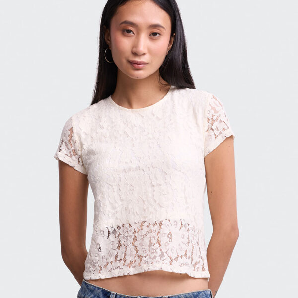 Polo Mujer Celinne Crema Angora