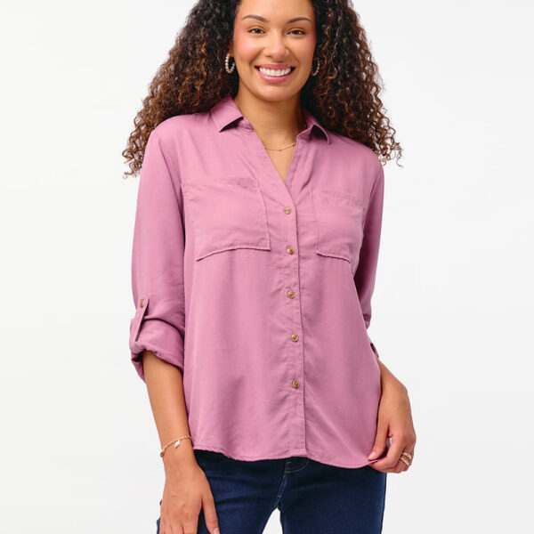Blusa Mujer Miluska Malva Rosa