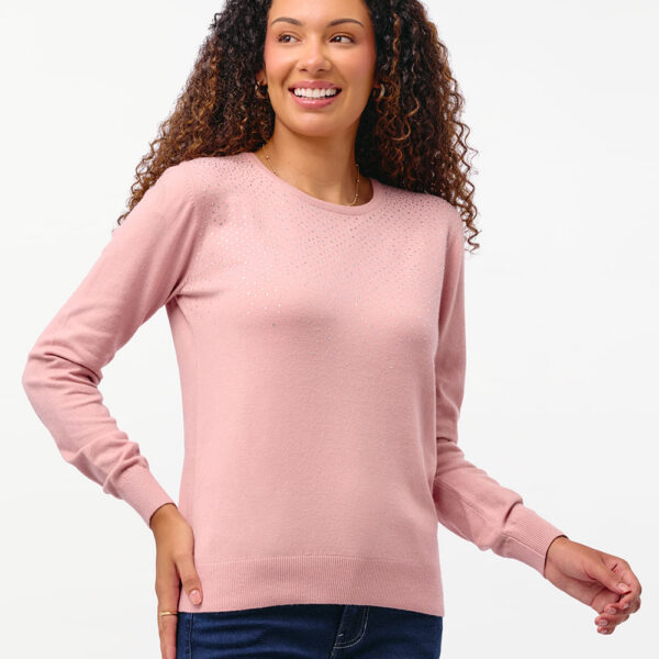 Chompa Mujer Namora 3 Rosa Silver