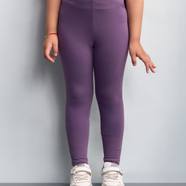 Legging Pack Niña Bella Crema Pastel/lila Sage