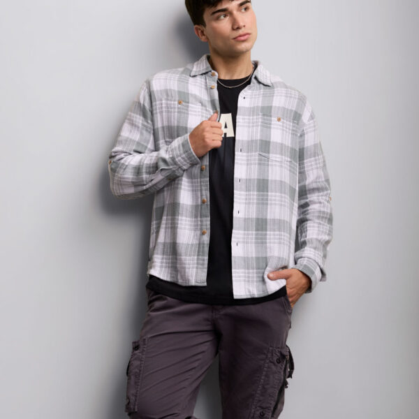 Camisa Hombre Amets Verde Slate
