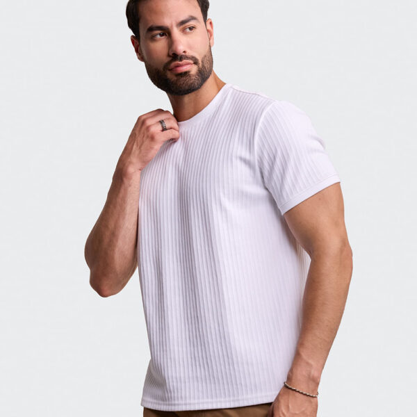 Polo Hombre Salas Blanco Optico