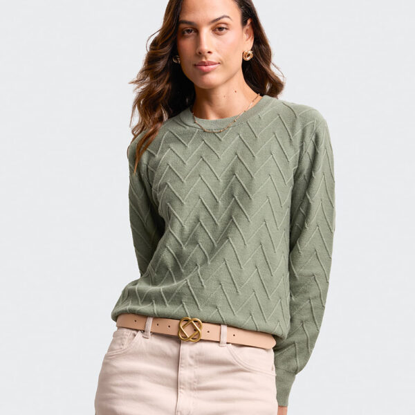 Chompa Mujer Mora 3a Verde Vintage