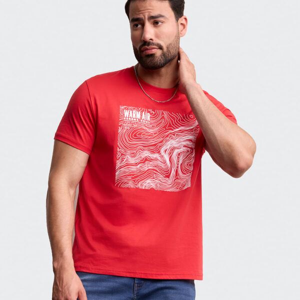 Polo Hombre Ronald Rojo Flama