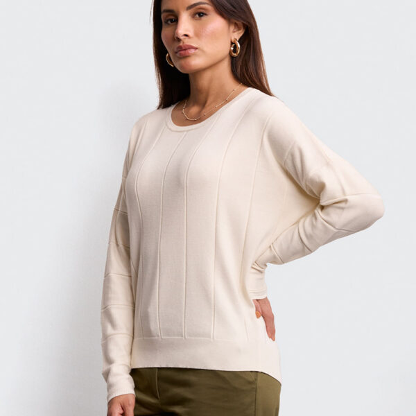 Polo Mujer Mariana Crema Pastel