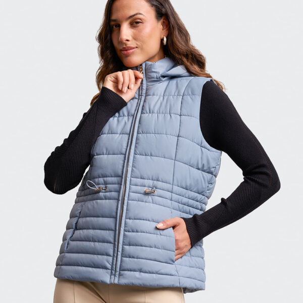 Chaleco Mujer Paola 3 Acero