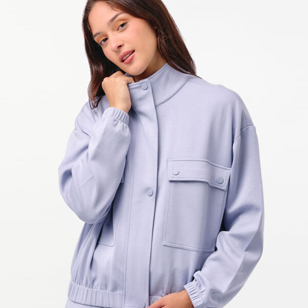 Casaca Mujer Nila Celeste Lavanda