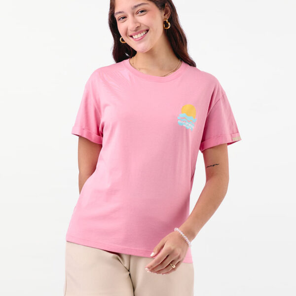 Polo Mujer Polea Rosado Icing