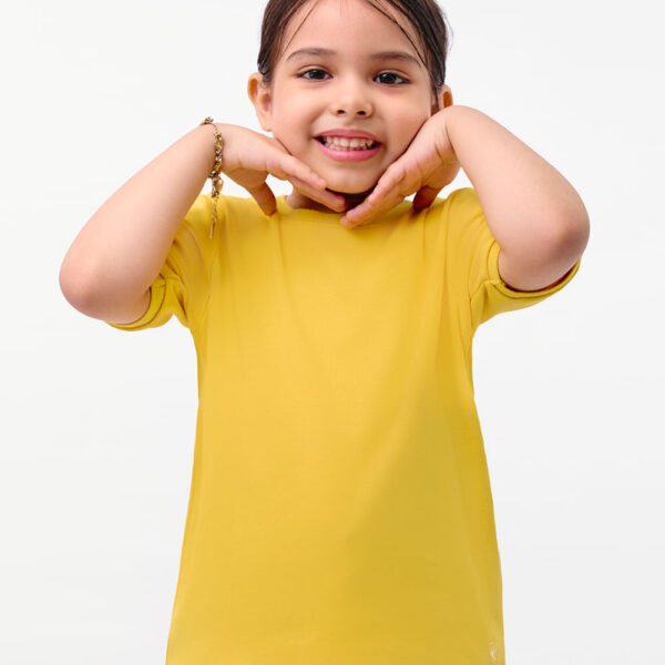 Polo Niña Marcela Mostaza