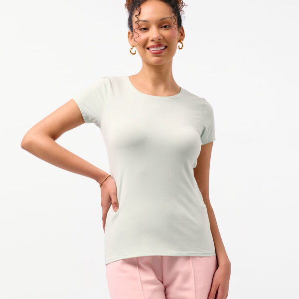 Polo Mujer Dévora Core Verde Spray