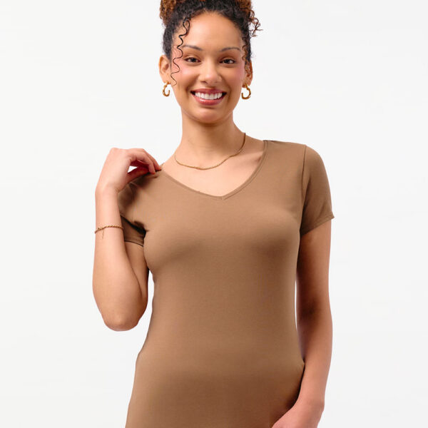Polo Mujer Dora Core Marron Acon