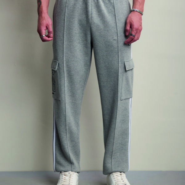 Pantalón Hombre North Gris Melange