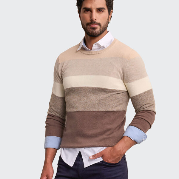 Chompa Hombre Jhair Marron Chocolate
