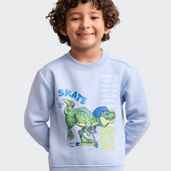 Polera Niño Franklin Celeste Bell