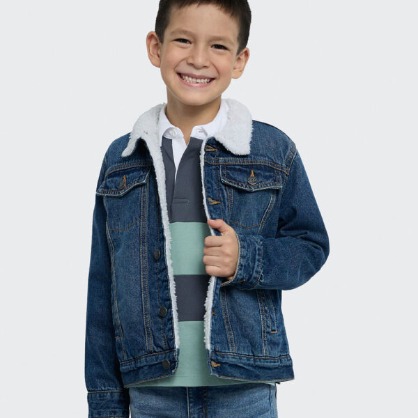 Casaca Niño Sir Acid Wash