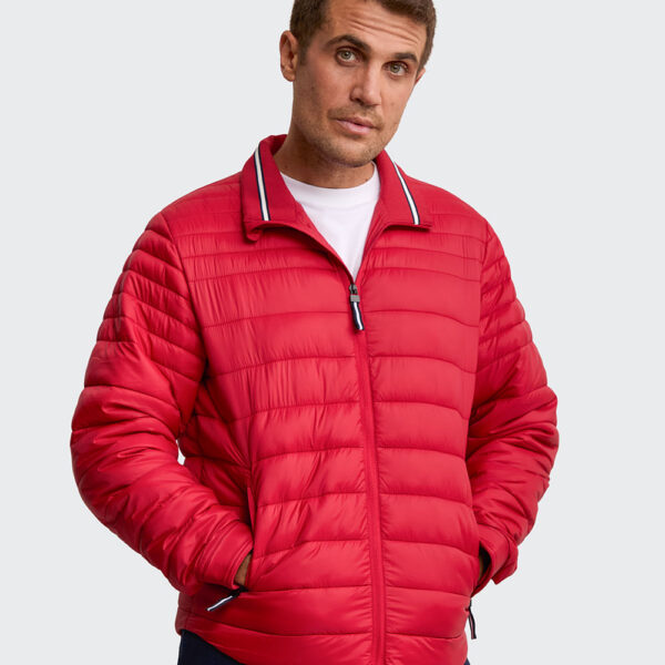Casaca Hombre Roger Rojo Fuerte