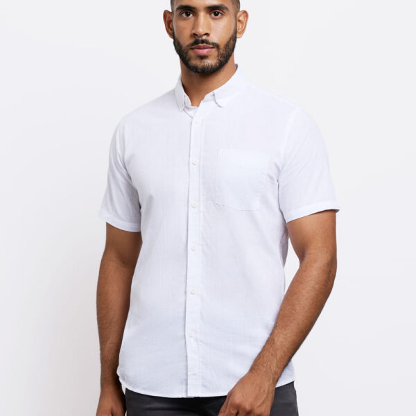 Camisa Hombre Alpine Blanco Optico