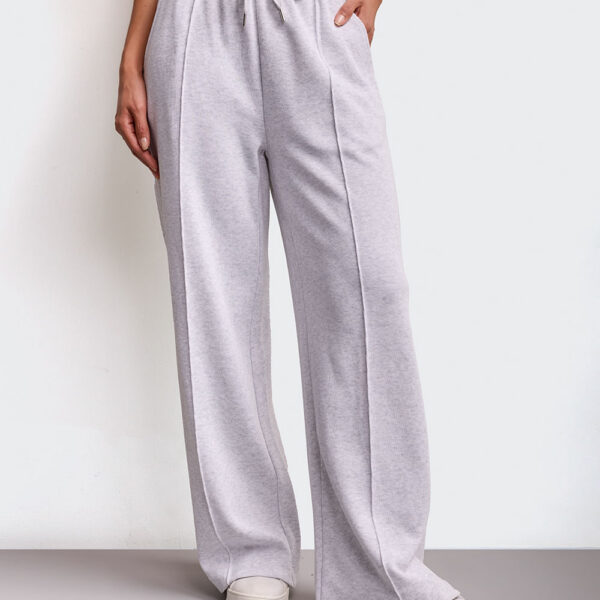 Pantalón Mujer Andrea Grey Fit Poly Htr