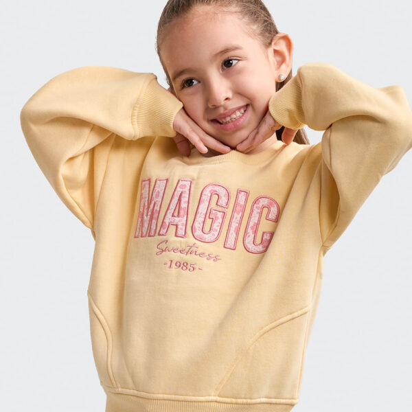 Polera Niña Laura Amarillo Aspen