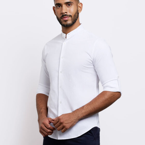 Camisa Hombre Serna Blanco Optico