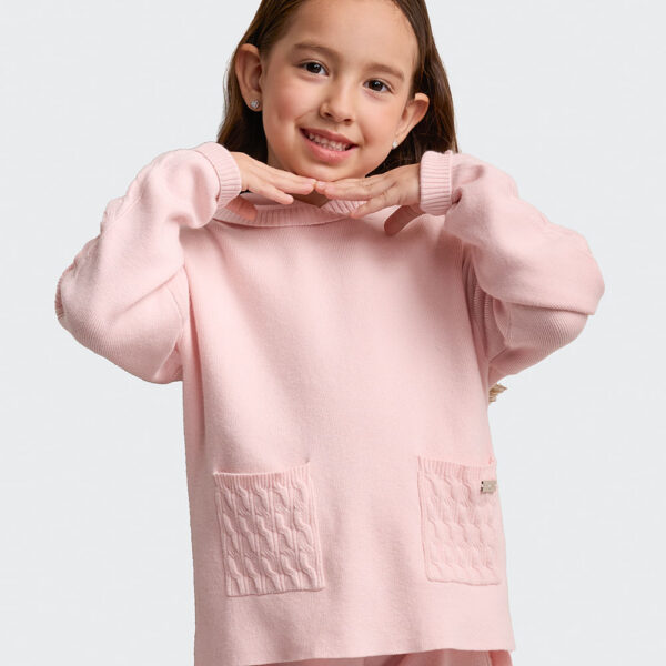Chompa Niña Karyely Rosado