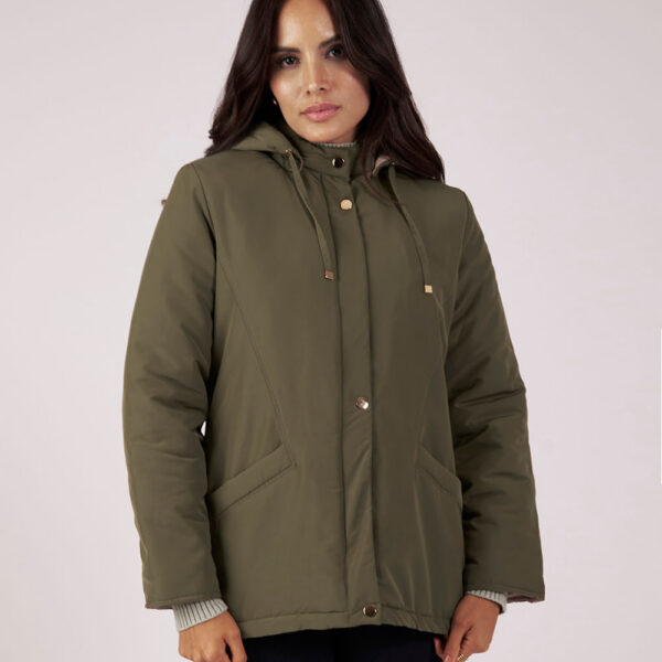 Casaca Mujer Belinha Verde Olivo