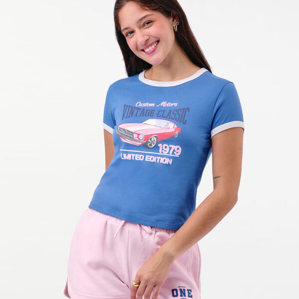 Polo Mujer Hara Azul Victoria