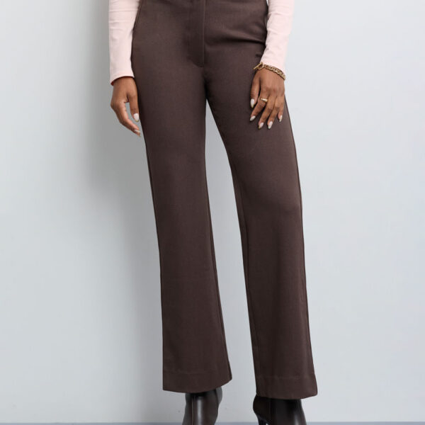 Pantalón Mujer Xoana Marron Chocolate