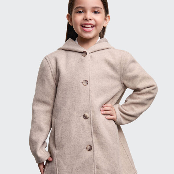 Abrigo Niña Kiara Beige