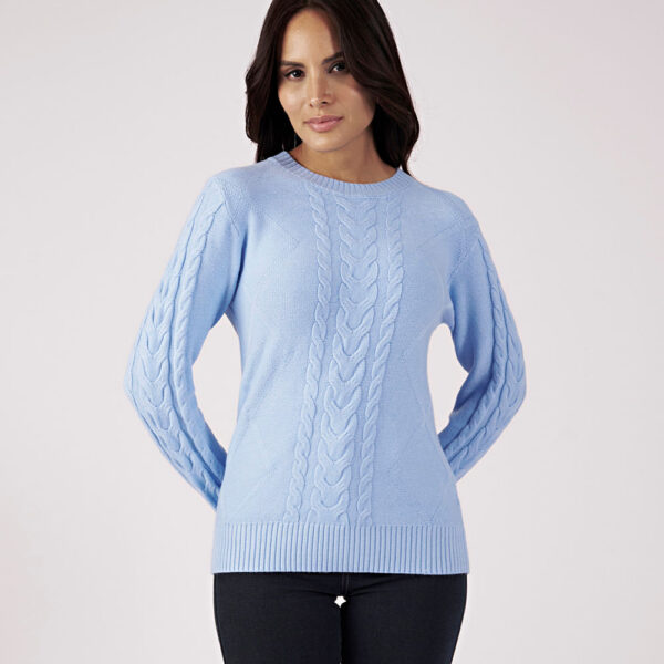 Chompa Mujer Mora Celeste Dusk
