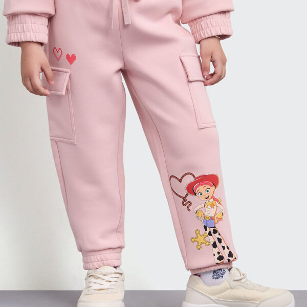 Pantalón Niña Emmy Rosado Wood