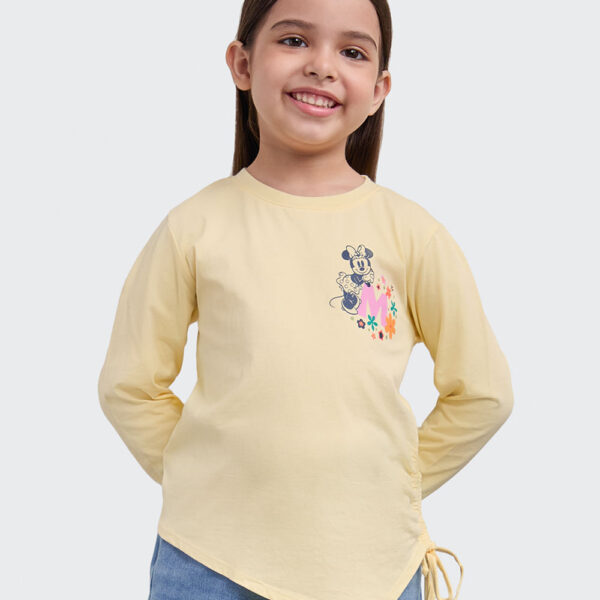 Polo Niña Violeta Amarillo Agua