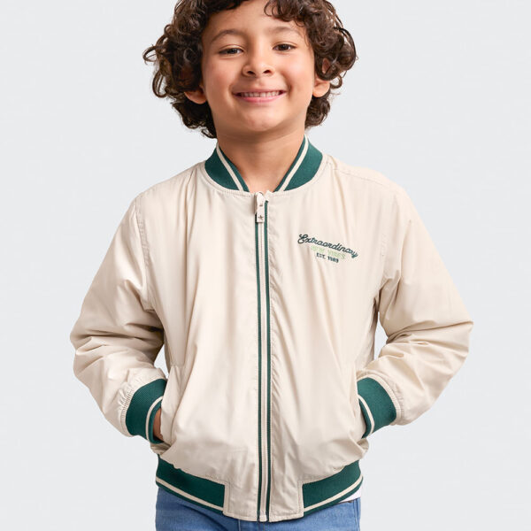 Casaca Niño Roberto Beige Crema