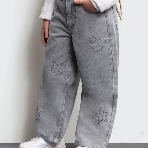 Jean Niña Danna Washed Grey