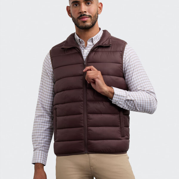 Chaleco Hombre Oscar Marron