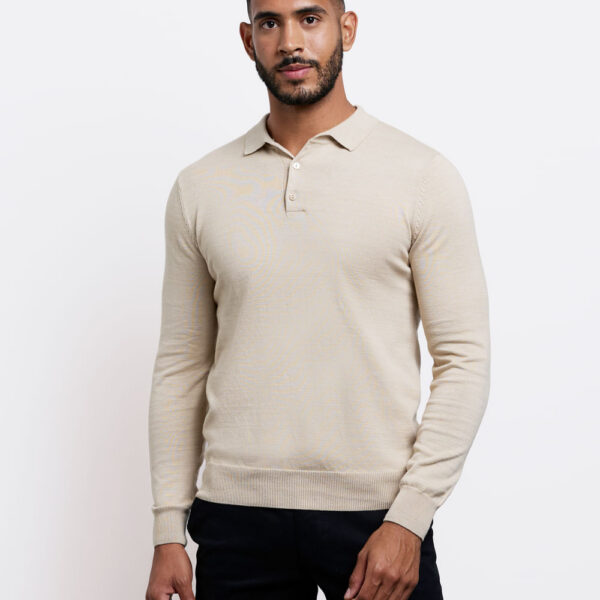 Chompa Hombre Luka Beige Melange