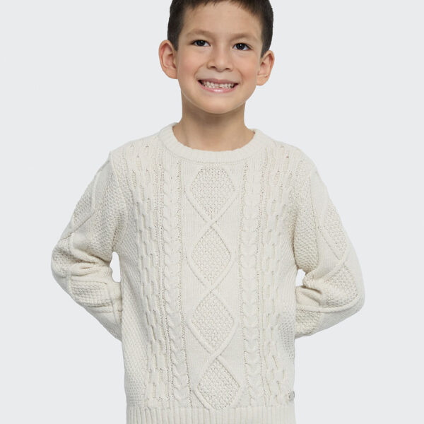 Chompa Niño Odin Beige Arena