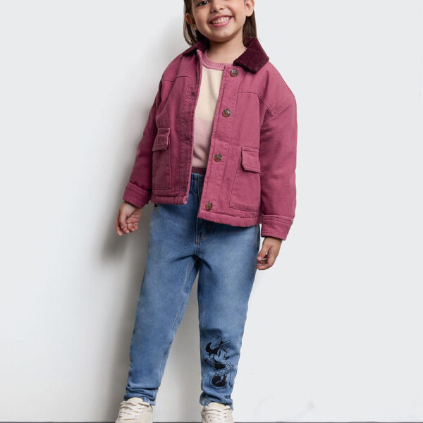 Casaca Niña Paola Guinda