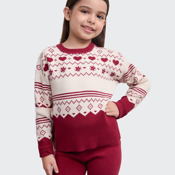Chompa Niña Yoli Rosado