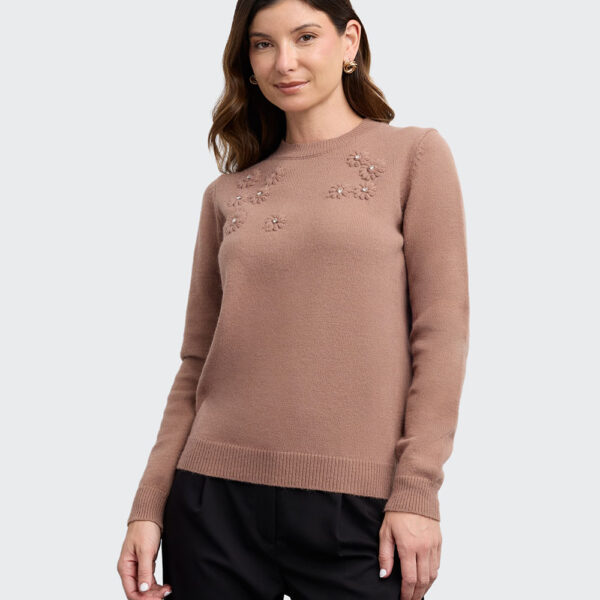 Chompa Mujer Chelsea Marron Cocoa